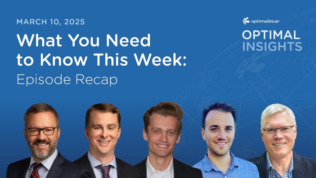 Recap Mortgage Market Trends and Down Payment Assistance with Rob Chrane Optimal Insights | March 10, 2025